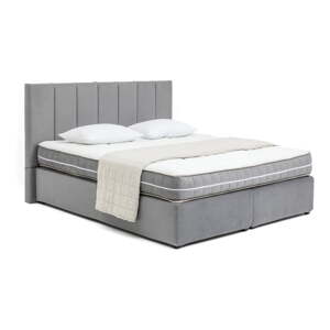 Sivá boxspring posteľ 180x200 cm Olia Bold Line – Bonami Selection
