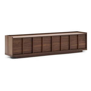 Hnedý TV stolík v dekore orecha 200x47x40 cm Onix – Kave Home