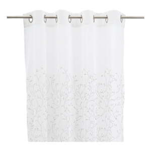 Biela/zelená záclona 140x260 cm Grow – Casa Selección