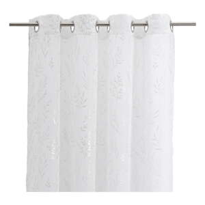 Biela/v striebornej farbe záclona 140x260 cm Buds – Casa Selección