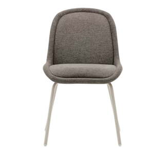 Sivobéžová jedálenská stolička Aimin – Kave Home