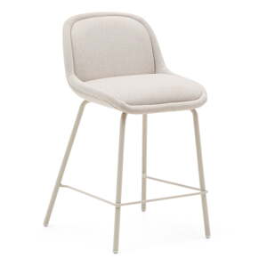 Béžová barová stolička (výška sedadla 65 cm) Aimin – Kave Home