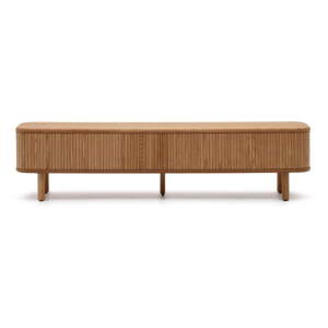TV stolík v dekore jaseňa v prírodnej farbe 200x50x40 cm Mailen – Kave Home