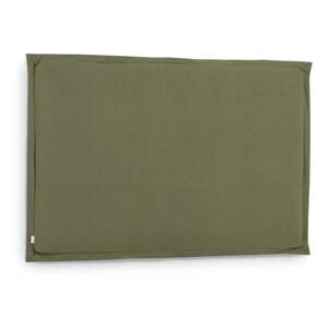 Zelené čalúnené čelo postele 166x106 cm Tanit – Kave Home