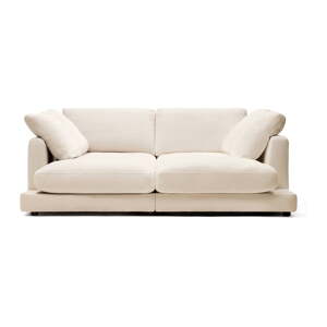 Krémovobiela pohovka 210 cm Gala – Kave Home