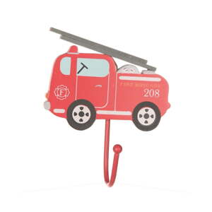 Červený nástenný háčik Fire Engine – Sass & Belle