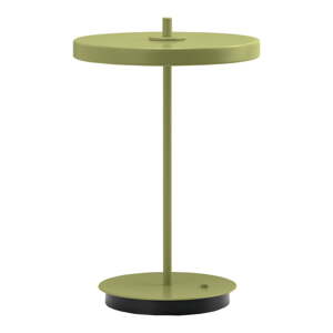 Zelená kovová LED stolová lampa s kovovým tienidlom (výška 31 cm) Asteria Move – UMAGE