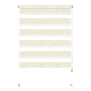 Roleta deň a noc v prírodnej farbe 68x215 cm Zebra Silvalin – Gardinia