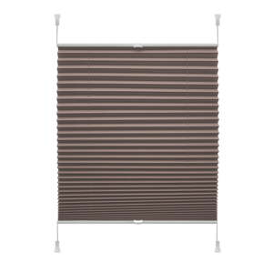 Hnedá roleta 72,5x150 cm Plisé Verona – Gardinia