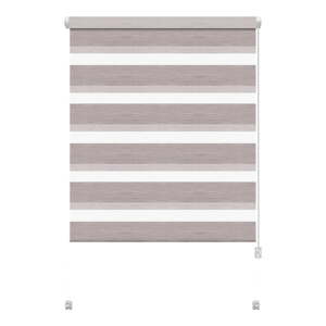 Taupe roleta deň a noc 80x150 cm Zebra Silvalin – Gardinia