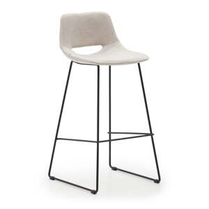 Béžová barová stolička (výška sedadla 76 cm) Zahara – Kave Home