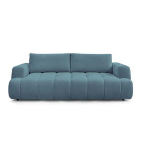 Modrá rozkladacia/s úložným priestorom pohovka 251 cm Fuji – Bobochic Paris