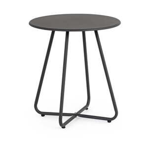 Oceľový okrúhly záhradný stolík ø 45 cm Jable   – Bizzotto