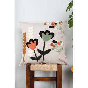 Ľanový dekoračný vankúš 43x43 cm Lale – Mioli Decor