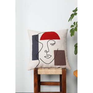 Ľanový dekoračný vankúš 43x43 cm Sanat – Mioli Decor