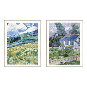 Obrazy v súprave 2 ks reprodukcia 30x40 cm Van Gogh – knor