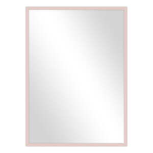 Nástenné zrkadlo 52x72 cm Pink – knor