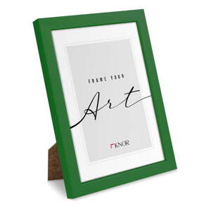 Zelený stojací/na stenu rámček 20x26 cm – knor