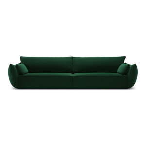 Tmavozelená zamatová pohovka 248 cm Vanda – Mazzini Sofas