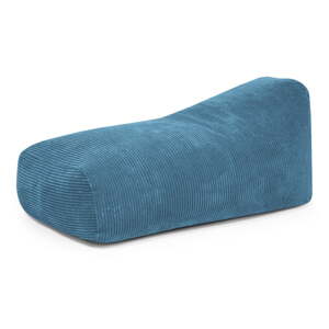 Modrý menčestrový sedací vak Snug 130 – SLOWDOWN