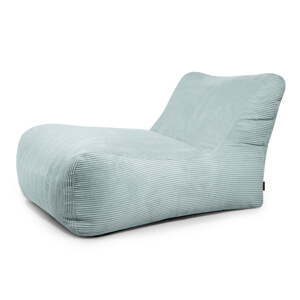 Menčestrový sedací vak v mentolovej farbe Lounge 100 – SLOWDOWN