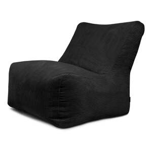 Čierny menčestrový sedací vak Seat 100 Lounge – SLOWDOWN