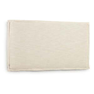 Biele čalúnené čelo postele 206x106 cm Tanit – Kave Home