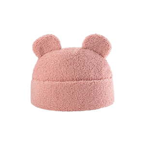 Ružová detský pohovkový vankúš buklé Teddy Pouch – Wigiwama