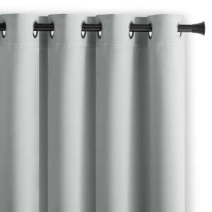 Svetlosivý zatemňovací záves 140x270 cm Eyelets – Restilo